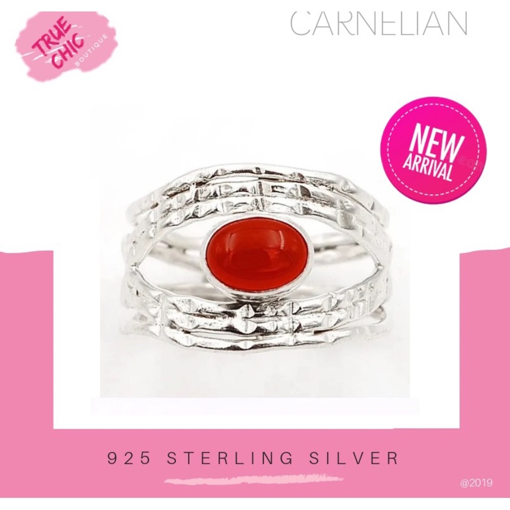 Red Carnelian Ring